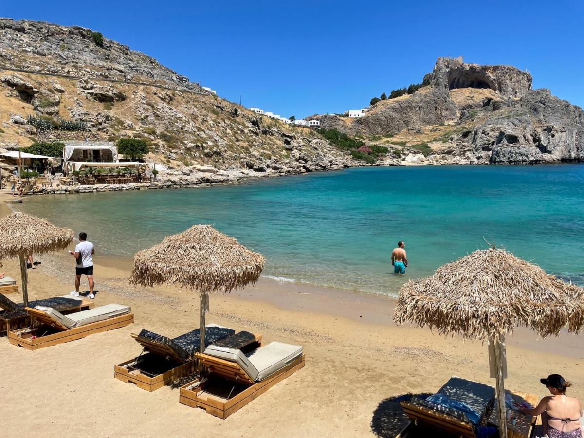Rhodes Archangelos Traditional Village House In With Private Yard エクステリア 写真