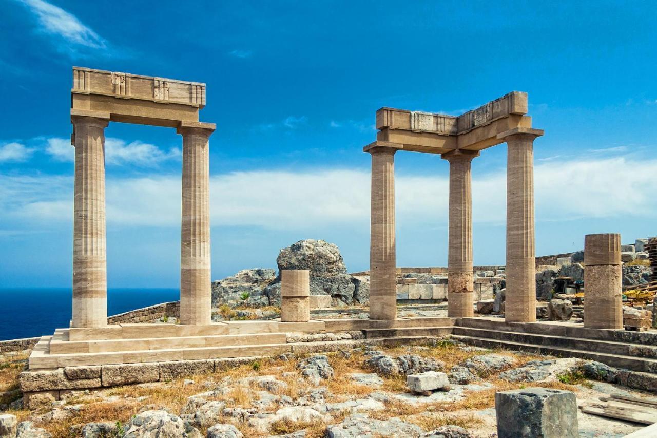 Rhodes Archangelos Traditional Village House In With Private Yard エクステリア 写真